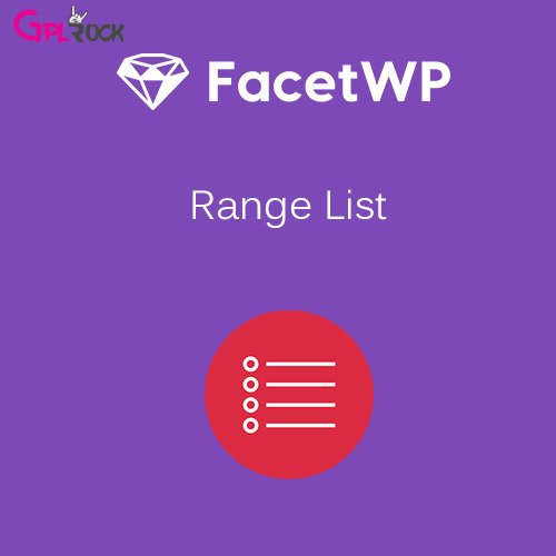 FacetWP – Range List